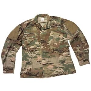 Military Issue Multicam Camo BDU Shirt Medium Regular OCP Tactical Army Surplus